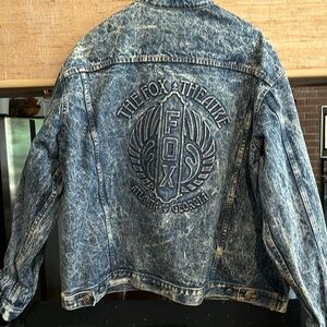 The Fabulous Fox Theatre Atlanta, GA cotton denim jean jacket